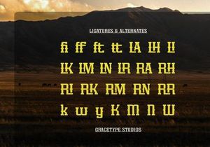 Dupreh Forge | Western Slab Serif