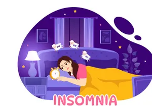 15 Insomnia Vector Illustration