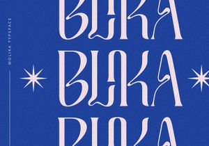 MOLIKA | Display Serif Typeface