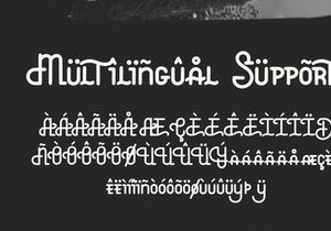 Kanita Aquieloz | Monoline Script Typeface