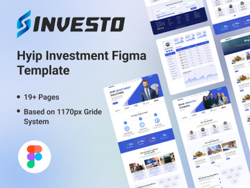 Investo - Hyip Investment Figma Template preview picture