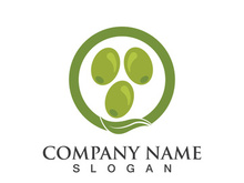 Extra virgin olive oil logo icon design vector illustration