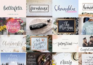 Handwritten Collections Font Bundle