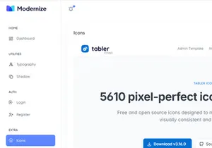 Modernize Free Nuxtjs Admin Dashboard Template