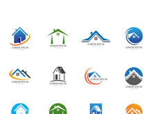 Real Estate home building , Property and Construction Logo design