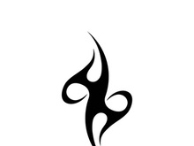 Tribal tattoos. Art tribal tattoo. Vector sketch of a tattoo. Idea for design