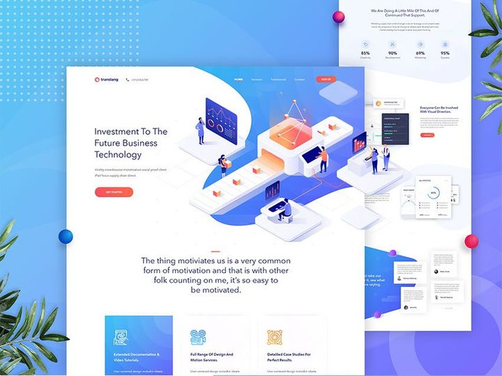 Creative Landing Page