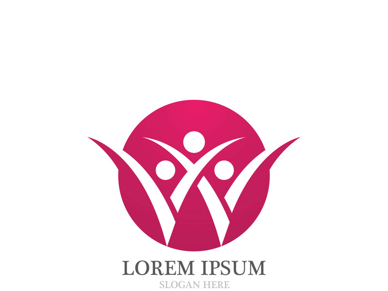 W Letter Logo Template vector illustration design