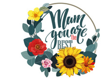 Happy Mother's Day SVG Illustration