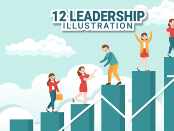 12 Business Leadership Illustration preview picture