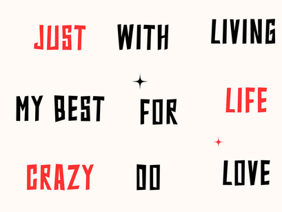 Wajest-Cyrillic Sans serif