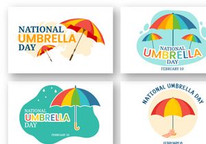 13 National Umbrella Day Illustration