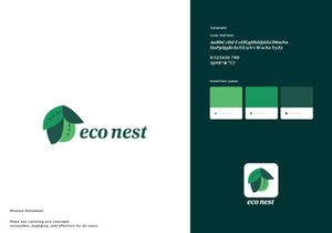 Eco Nest Logo Design