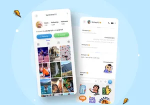 Social Media App Design Concept