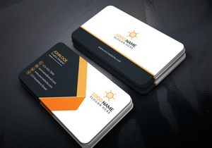 Corporate Business Card Design Template