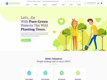 Environmental Ecology PSD Template preview picture