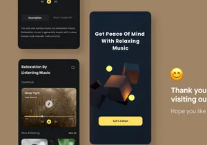 Sokin - Headspace Design Mobile App