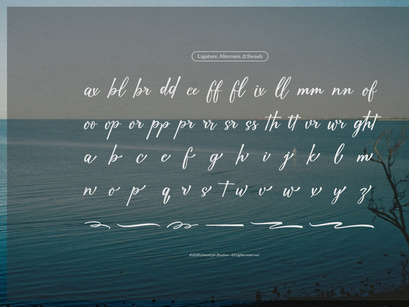 Blessing Blues | Vintage Handwritten