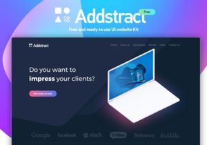 Addstract | Free UI kit