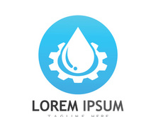 Gear logo with a creative idea.