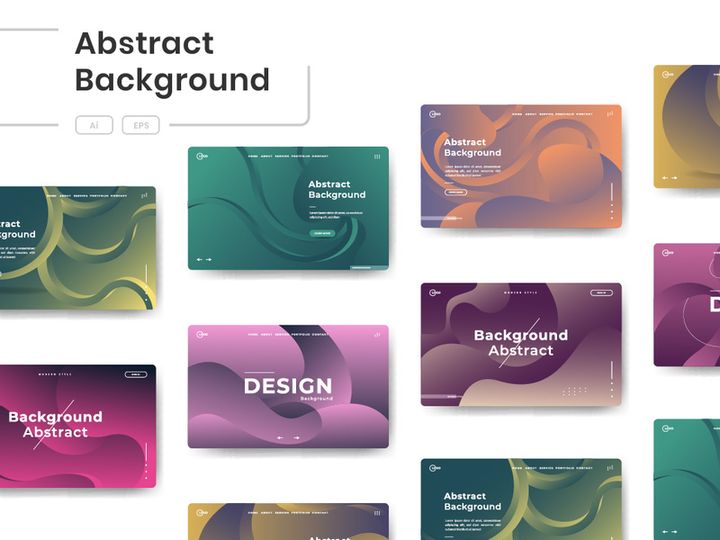 3D Abstract background