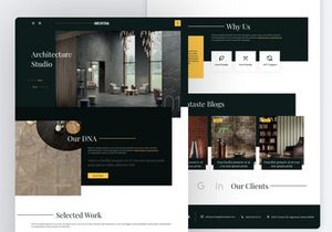 Architaa | Architecture & Interior Design Studio [Figma]