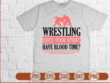 Wrestling Does Your Sport Have Blood Time