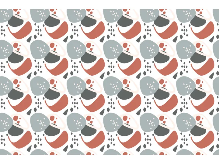 Abstract Geometric Seamless Pattern Minimal Shape