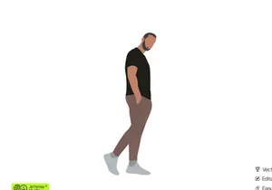 Flat Man Vector Illustration Bundle