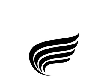 Wing illustration logo and symbol vector preview picture