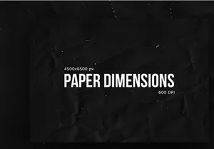 Black Paper Photoshop Textures