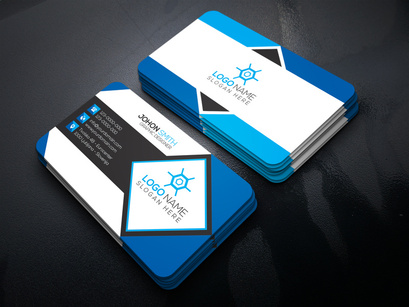 Corporate And Creative Business Card Design Template