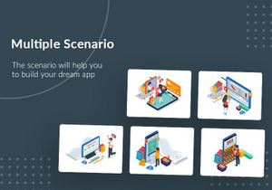 Online Shopping Illustration v2