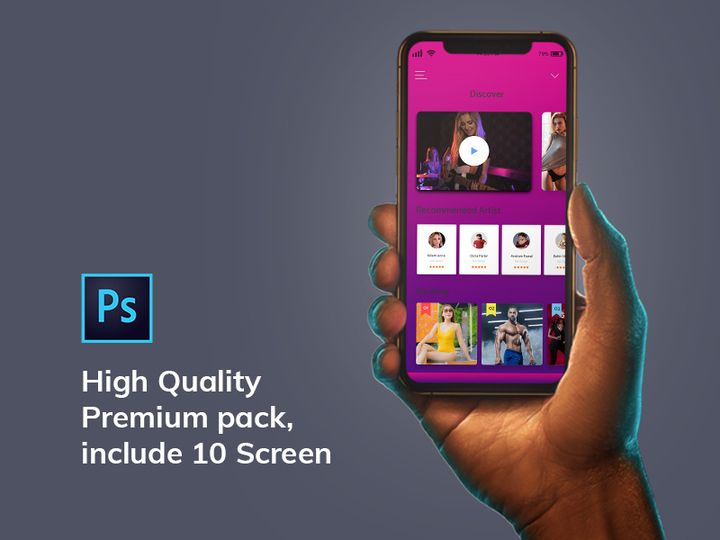 Apple Music App UI Kit