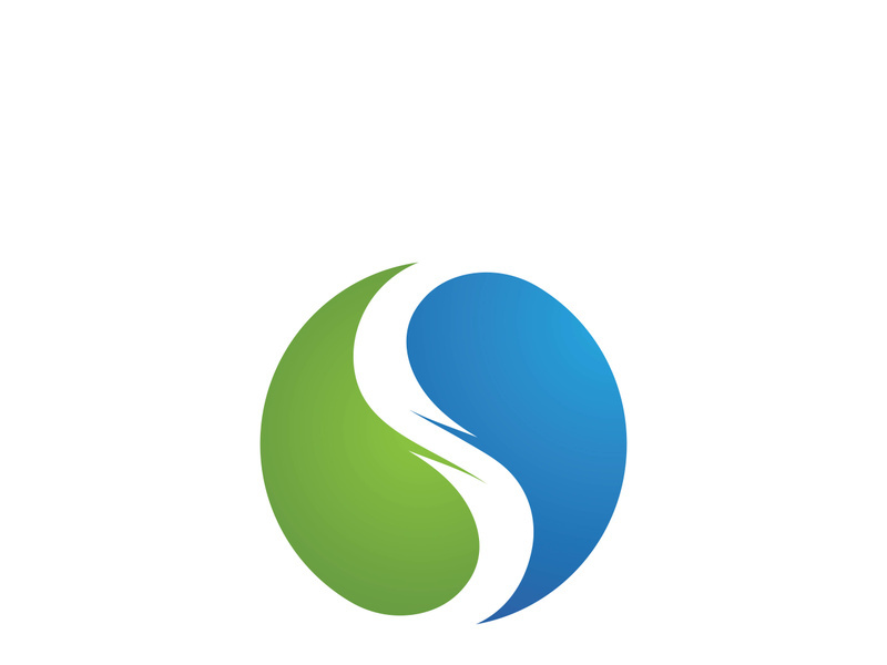 S logo Business corporate letter design vector