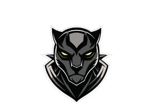 Panther Mascot Logo