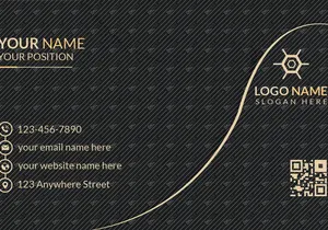 Luxury Business Card Design Template