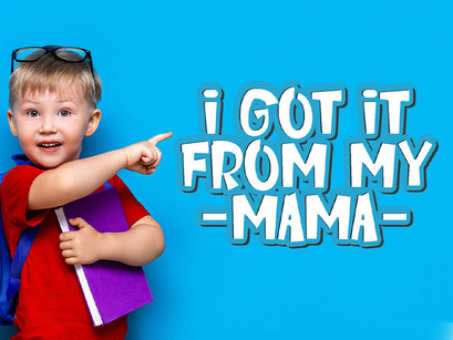 Kinder Boys - Playful Font