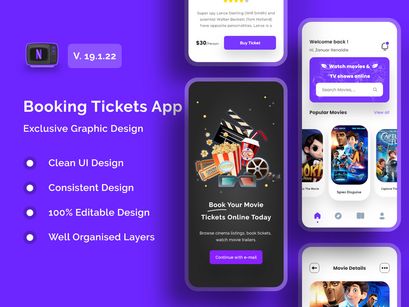 Cinema Booking Ticket App