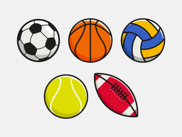 Ball Flat Icon preview picture