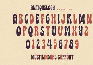 Antiquelogy - Retro Font