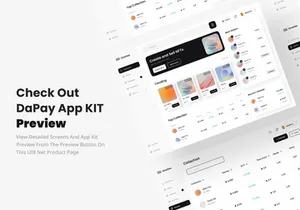 DiveSea - NFT Market Dashboard UI KIT