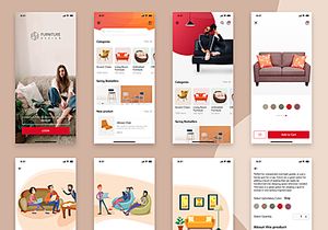 Furniture Design UI Kit