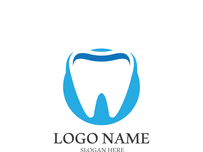 Dental logo template vector illustration icon design