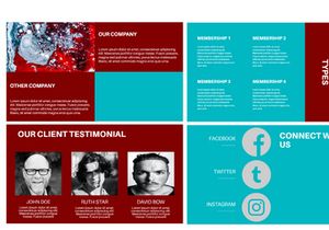 RBlu Presentation Template