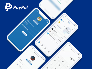 Paypal Redesign App UI preview picture