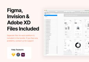 Nova App Wireframe Kit