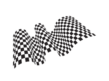 Race flag icon simple design illustration preview picture