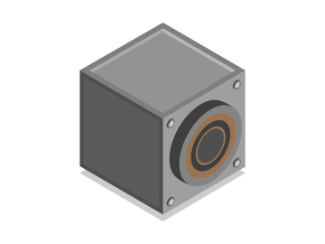 Isometric woofer preview picture