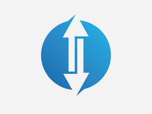 Arrow Logo Template Illustration Design Vector